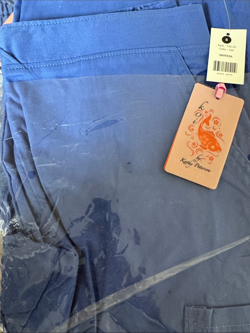 Scrub Pants Marissa Straight Leg Pants - Cobalt Blue